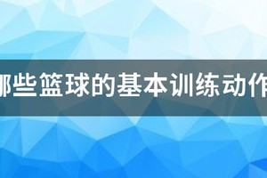 篮球训练100个基本动作